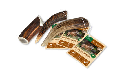 Real Nature Wilderness kutya jutalomfalat agancs L 120-160g