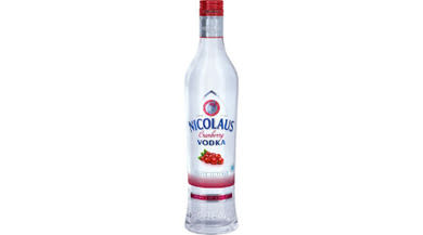 Nicolaus vodka 38% Cranberry + pohár