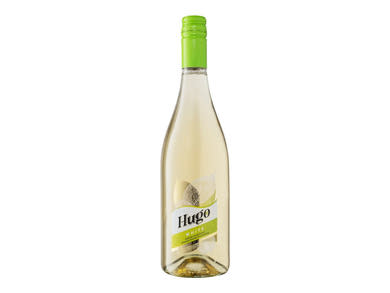 Allini Hugo fehér, bodzavirág és lime ízű szénsavas, ízesített boralapú koktél, 0,2 L