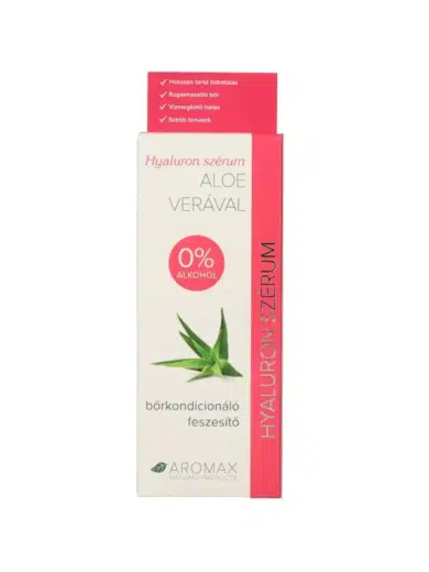 Aromax Hyaluron szérum aloe verával