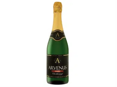 Arvenus Édes, fehér pezsgő 10,5%, + 50 ft betétdíj, 0,75 L