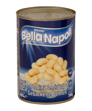 Bella Napoli tondini fehérbab