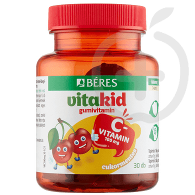 Béres VitaKid C-vitamin 100 mg cukormentes gumitabletta étrend-kiegészítő