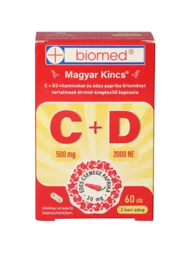 Biomed Magyar Kincs C+D-vitamin kapszula