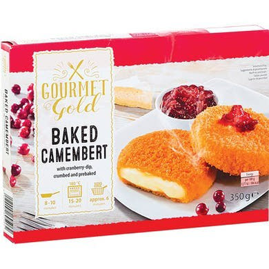 Gourmet Gold Baked camembert