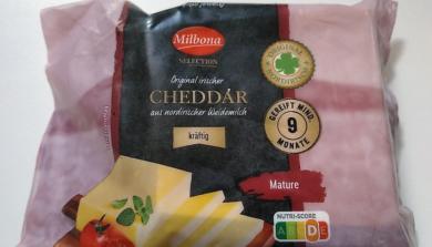Milbona British Cheddar sajt, mature