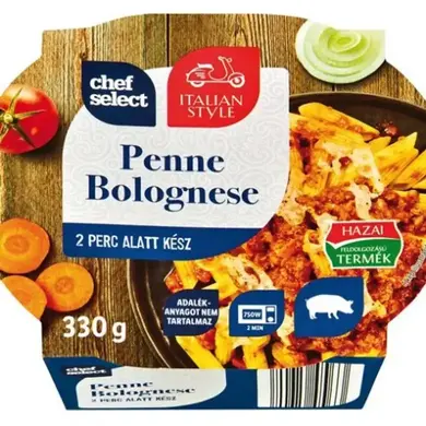 Chef select bolognai penne nemzetközi készétel