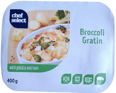 Chef Select brokkolis gratin hűtött készétel