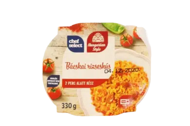 Chef select paprikás krumpli magyaros készétel