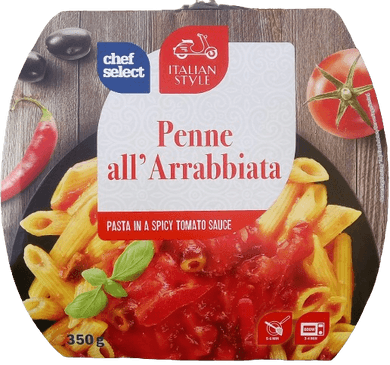 Chef select penne arrabbiata nemzetközi készétel