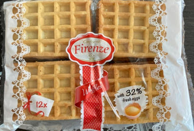 Confiserio Firenze Gofri friss tojással, 250 g