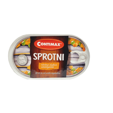 Contimax füstölt sprotni növényi olajban