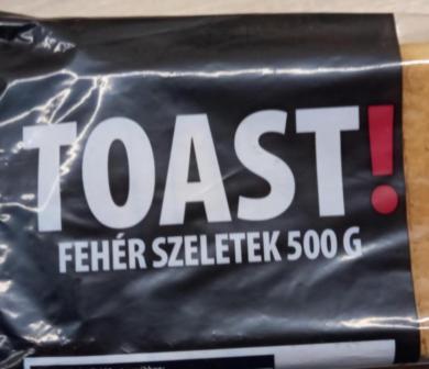 Toast! Toastszeletek fehér