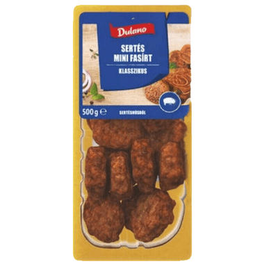 Dulano, Sertés Mini fasírt klasszikus sertéshúsból