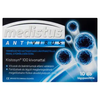 Vitaplus Medistus antivirus lágypasztilla gyümölcsös 10 +