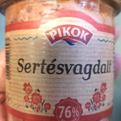 Pikok sertésvagdalt sertéshússal 76% hústartalom