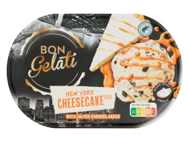 Bon Gelati Amerikai stilusú jégkrém sajttorta ízű, gyorsfagyasztott