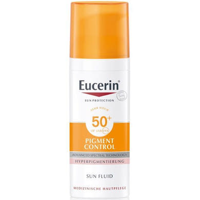 Eucerin Sun Pigment Control napozó fluid arcra FF50+