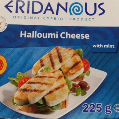 Eridanous Halloumi grillsajt Mentaízű, félzsíros, extra kemény grillezni való sajt kevert tejből, 225 g