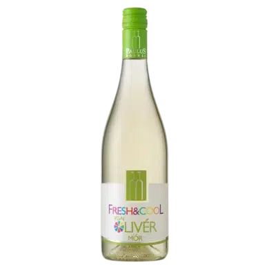 Fresh&Cool, Irsai Olivér könnyed száraz fehérbor, 2023, 11%, + 50 ft betétdíj, 0,75 L