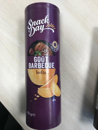 Snack Day barbeque ízű burgonyachips