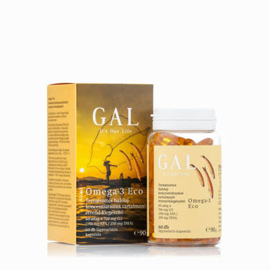 GAL Omega-3 Eco 700 mg lágyzselatin-kapszula