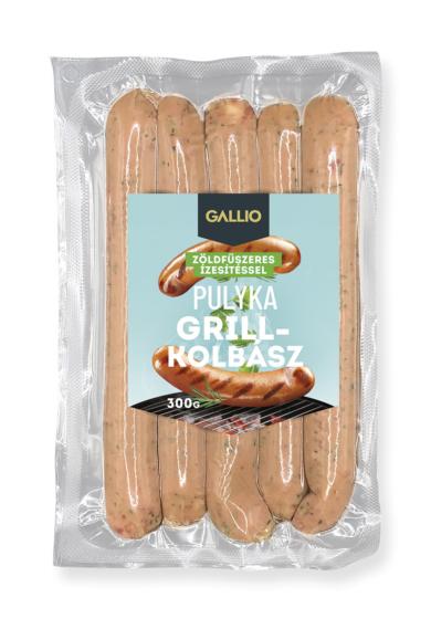 Gallio, Pulyka grillkolbász zöldfűszeres ízesítéssel