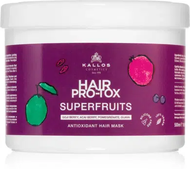 Kallos pro-tox superfruit hajpakolás, 500 ml
