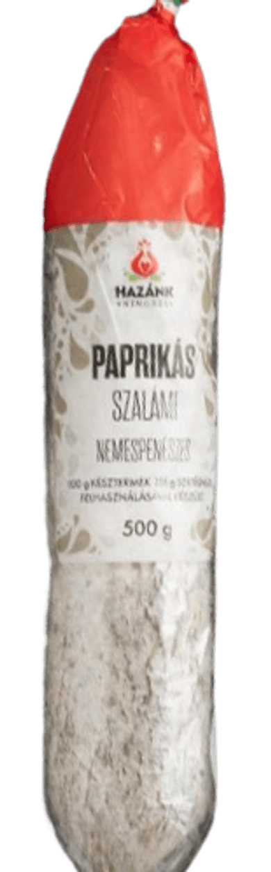 Hazánk kincsei Nemespenészes szalámi sertéshúsból paprikás