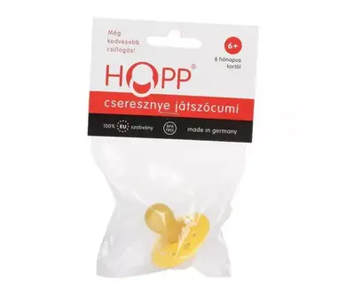 Hopp játszócumi cseresznye alakú 6 hónapos kortól 1 db
