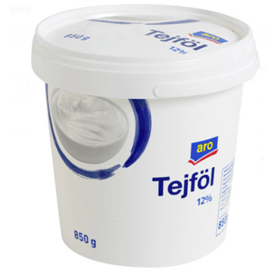 aro vödrös tejföl 12%