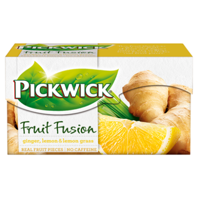 PICKWICK Fruit Fusion Gyömbér, Citrom 20x2g