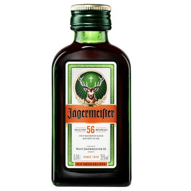 JÄGERMEISTER gyógynövénylikőr mini 24 x