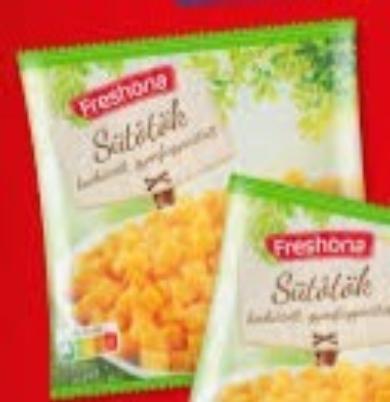 Freshona, Sütőtök kocka, gyorsfagyasztott