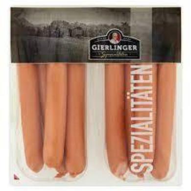 Greisinger Frankfurti virsli, füstölt sertésvirsli marhahússal