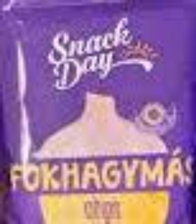 Snack Day Burgonyachips fokhagymás