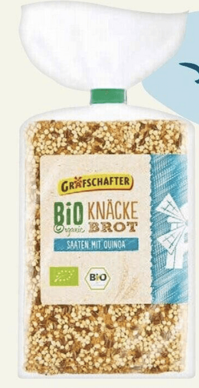 Grafschafter Bio ropogós kenyér búzával 200 g