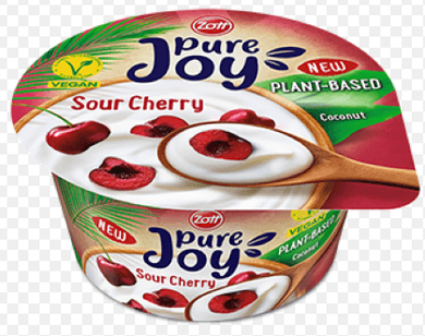 Zott Pure Joy cseresznyés kókusztej alapú fermentált termék