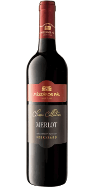 Mészáros Pál Szekszárdi Merlot száraz minőségi vörösbor