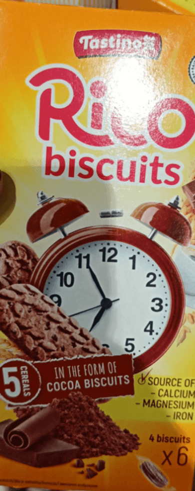 Tastino reggeliző keksz kakós, 300 g