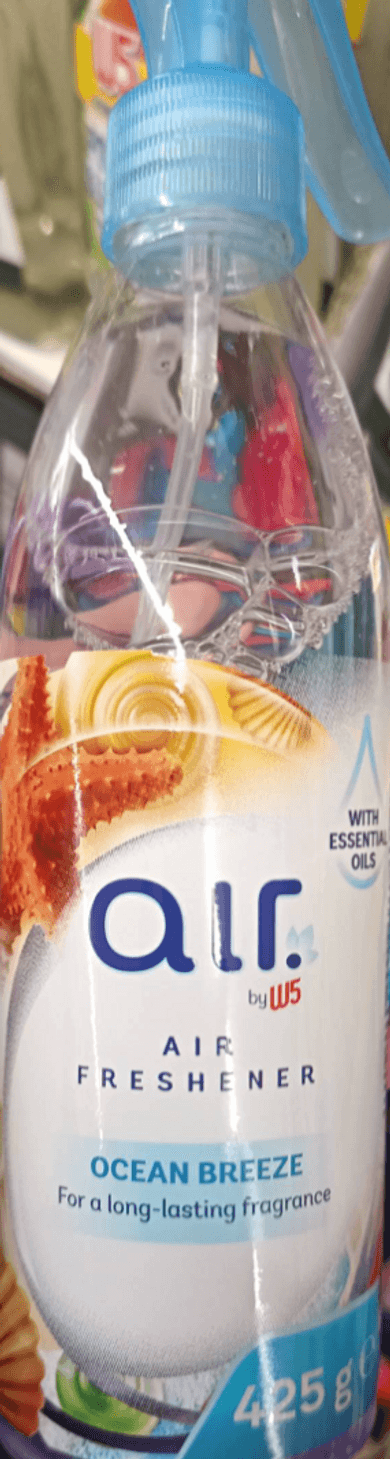 W5 Légfrissítő spray Ocean Breeze