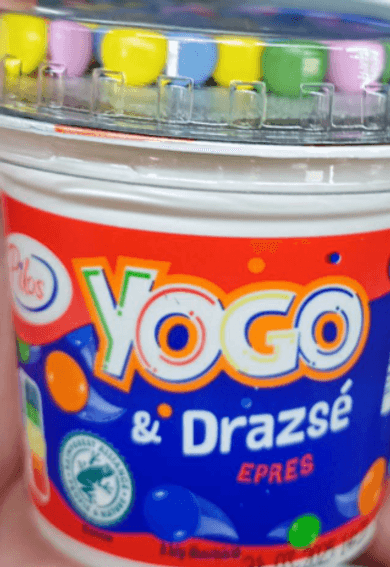 Pilos Joghurt drazséval eper, 135 g