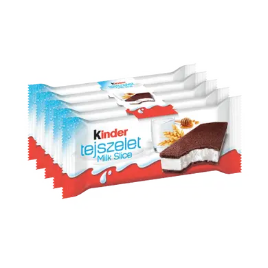 Kinder Tejszelet tejes krémmel töltött sütemény 5 x