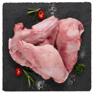 Húsfarm Friss nyúlhús, darabolt, 600 g