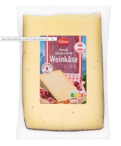 Milbona Zsíros, bio sajt Almkäse