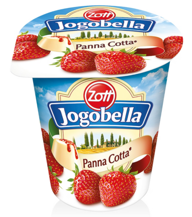 Zott Panna Cotta Eper