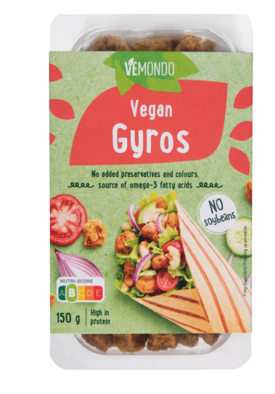 VEMONDO Vegán gyros, 150 g