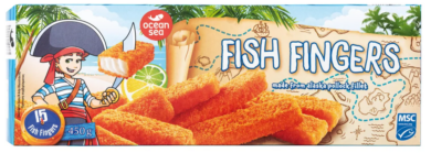 Ocean Sea halrudacska, gyorsfagyasztott, 15 db, 450 g
