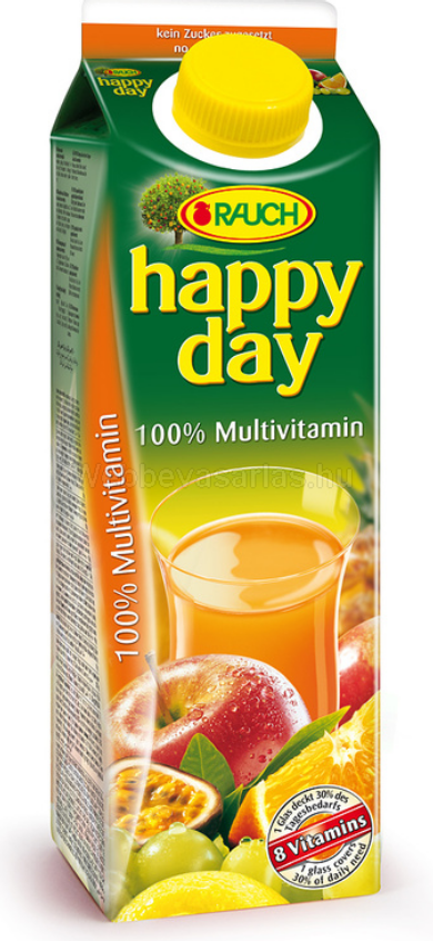 Rauch Happy Day sárga multivitamin 100%