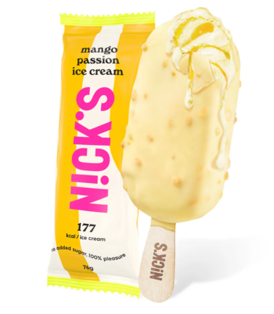Nick's Mango Passion Ice Cream